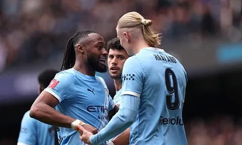Pep Guardiola đã tìm thấy hàng công tối ưu của Man City