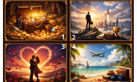 Quiz: Chọn 1 hình ảnh gây ấn tượng nhất: Bạn thường gặp may mắn ở phương diện nào?