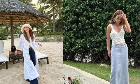 10 công thức diện đồ du lịch trẻ trung, rực rỡ của Yến Trang ở tuổi 42