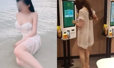 Nhức mắt với váy ngủ "mơ hồ" như sương, khoe đường cong phái đẹp khi ra phố