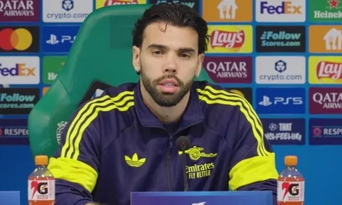 David Raya muốn Arsenal tận hưởng cơ hội tại Champions League