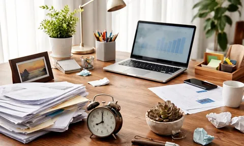 3 thứ tuyệt đối không nên để trên bàn làm việc: Tưởng vô hại nhưng dễ “khóa” tài vận