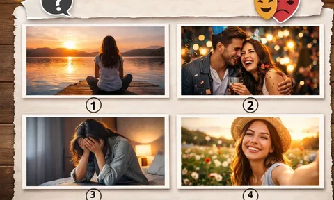 Quiz: Chọn 1 bức ảnh: Bạn đang thực sự hạnh phúc hay chỉ đang cố tỏ ra ổn?