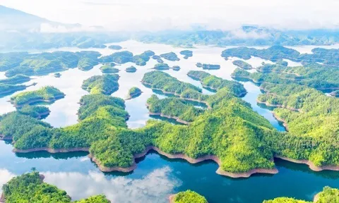 Hồ nước nào được mệnh danh “Vịnh Hạ Long” giữa đại ngàn, có vẻ đẹp mê đắm du khách, đến rồi chẳng muốn rời đi?