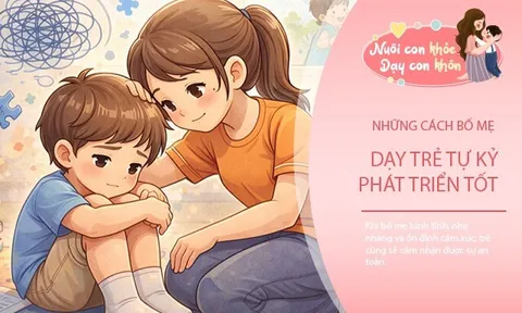 Cách suy nghĩ giúp bố mẹ của trẻ tự kỷ học cách buông kiểm soát và chấp nhận nhịp phát triển riêng của con