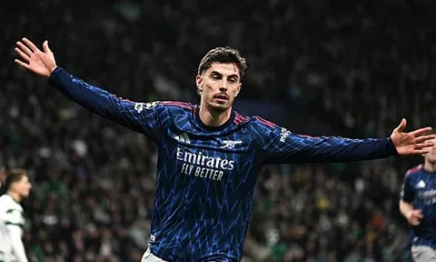 Đẳng cấp của Havertz giúp Arsenal giải mã Sporting