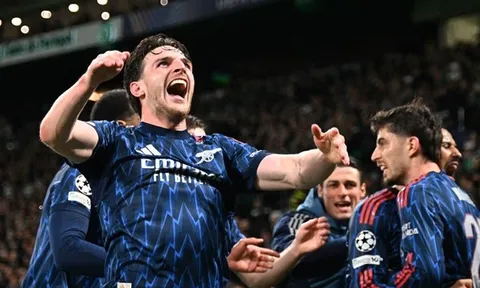 Cách Declan Rice bóp nghẹt tuyến giữa Sporting