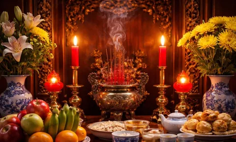  3 dấu hiệu trên ban thờ báo hiệu tài lộc sắp đến, gia tiên an yên phù hộ