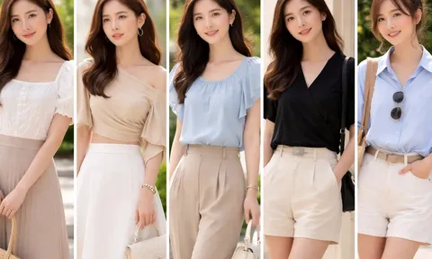 5 kiểu áo mùa Hè giúp che bắp tay khéo léo, mặc lên nhìn gọn gàng hơn hẳn