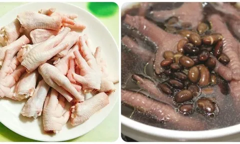 Hầm đậu đen với chân gà, thấy ngay lợi ích quý giá cho cả nhà