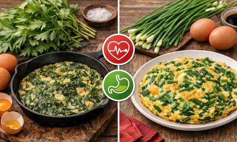 Kết hợp trứng gà với loại rau này mang lại lợi ích sức khỏe bất ngờ