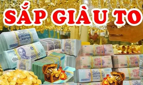 Từ nay tới ngày Giỗ Tổ Hùng Vương 10/3 Âm: 3 con giáp Trúng Lộc Thần Tài, giàu nứt vách
