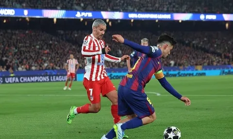 Pedri dính chấn thương gân kheo ở trận thua Atletico
