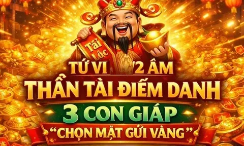 3 con giáp thần Tài Chọn Mặt Gửi Vàng, nhận toàn tin tốt