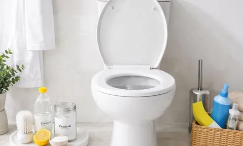 6 mẹo đơn giản giúp bồn cầu luôn sáng bóng, sạch sẽ và không còn mùi hôi