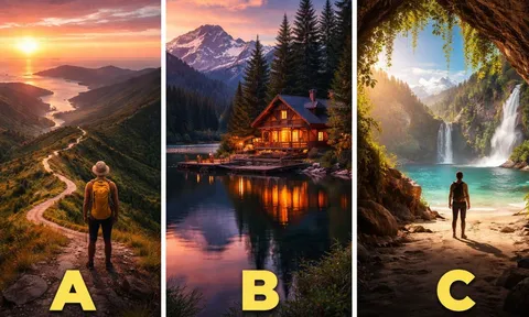 Quiz: Chọn một hình ảnh bạn bị thu hút nhất: Hé lộ hành trình sắp tới của bạn