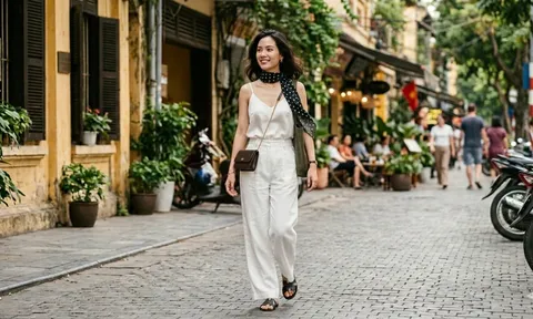 Áo hai dây trở lại 2026: Mềm mại, tinh tế và đủ lịch sự để mặc đi làm