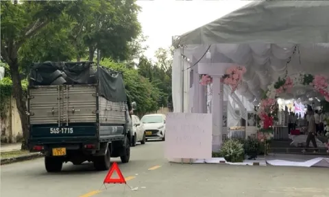 Tổ chức đám cưới, tang lễ dưới lòng đường, vỉa hè sẽ bị phạt nặng, đúng không?