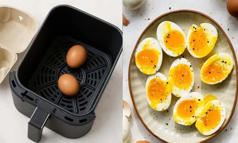 Mẹo làm trứng lòng đào bằng nồi chiên không dầu, đảm bảo thành công, không sợ nứt vỏ