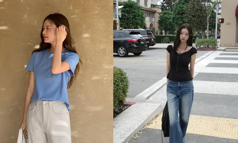 2 kiểu quần jeans giúp nàng mặc đẹp suốt mùa hè