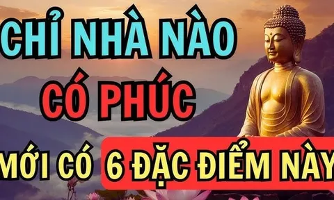 Nhà có điểm này càng ngày càng nhiều phúc khí