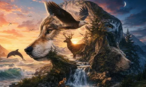 Quiz: Bạn nhìn thấy con gì đầu tiên? Bài trắc nghiệm hé lộ vận may tuần tới