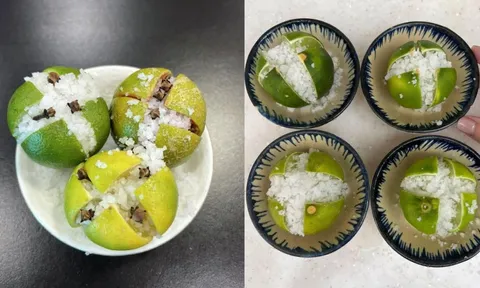 Tại sao nhiều nhà thích đặt một bát chanh muối ở góc phòng?