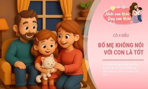 Bố mẹ càng yêu con càng phải tránh 4 kiểu “lời nói vô tình”, điều cuối nhiều người mắc nhất