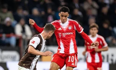 Không cần Harry Kane, Bayern vẫn thắng hủy diệt St. Pauli 5-0