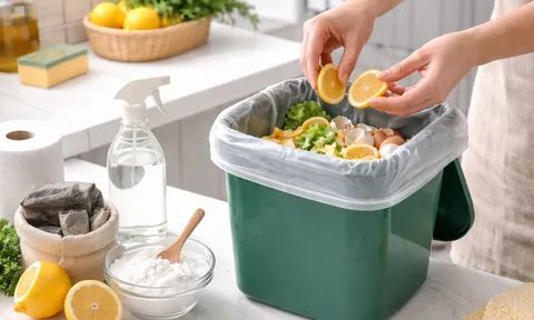 7 mẹo để thùng rác không gây mùi, nhà sạch thoáng thơm tho