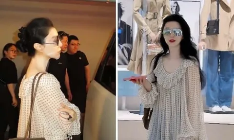 Phạm Băng Băng ở tuổi 45 vẫn chinh phục áo bèo nhún đầy tinh tế