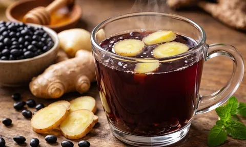 Thêm gừng vào nước đậu đen: thức uống quen mà “nâng cấp” sức khỏe theo 5 cách bất ngờ