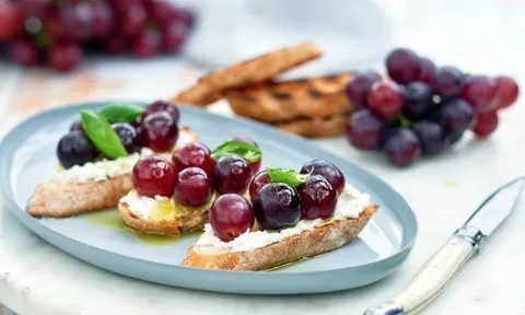 Ăn vặt thông minh: Công thức tươi mát, “healthy mà vẫn ngon” với nho Úc