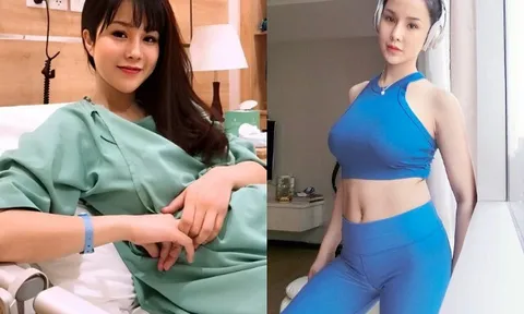 Mỹ nhân Việt đi đẻ được ekip bác sĩ khen là "sản phụ đẹp nhất từng gặp", 5 tháng sau tiếp tục có bầu lần 2, giờ vẫn đẹp nõn nà