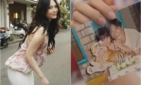 Mỹ nhân được nhận xét là "Hoa hậu đa tài đầu tiên của Việt Nam" có cách xưng hô đặc biệt với bố ruột