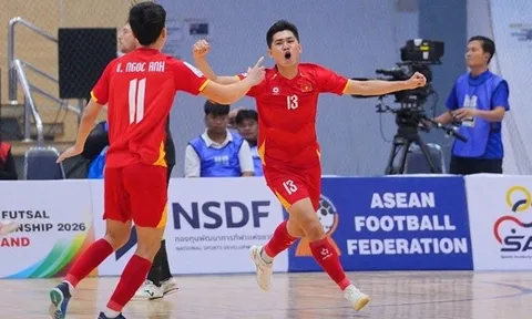 Báo chí Đông Nam Á ngả mũ trước tuyển futsal Việt Nam