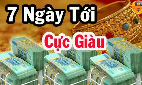 7 ngày may mắn trúng số liên tiếp: 3 con giáp Tiền cao tựa núi Thái Sơn, vàng về chật két