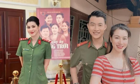 Nữ Đại úy Công an là mỹ nhân "không tuổi" trên VTV, "mát ruột" vì có em trai là Thủ khoa nối nghiệp chị