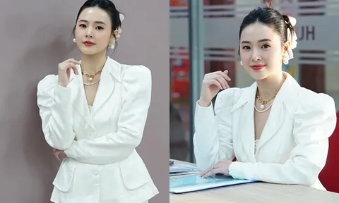 Sao  Việt 24h: Midu từ chối danh xưng "phú bà", lên đồ quyền lực khi trở thành giảng viên đi chấm thi