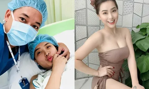 Mỹ nhân Việt đi tái khám sau 3 tháng sinh mổ, BS nói đã có 1 thai nhi nữa hình thành trong bụng, 3 năm đẻ 3 con vẫn đẹp