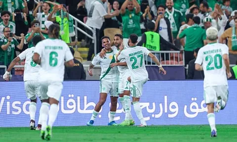 Mahrez lập siêu phẩm phút 117 giúp Al Ahli thắng lợi tại vòng 1/8 cúp C1 Châu Á