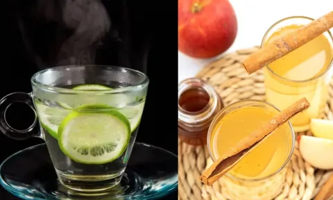 7 loại nước giúp giảm mỡ bụng, nên uống vào buổi sáng