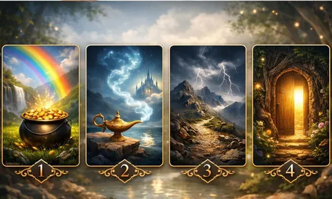 Quiz: Chọn một hình ảnh bạn bị thu hút nhất: Vận may hay thử thách đang chờ phía trước?