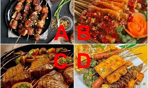 Trắc nghiệm: Bạn sẽ cưới người giàu, hiền hay “tấu hài”? Chỉ cần chọn một món đồ nướng là biết ngay