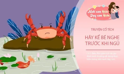 Những câu chuyện cổ tích vui cho bé mầm non, mẹ hãy dành 10 phút kể con nghe trước khi ngủ