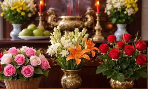  Thắp hương nên tránh 3 loại hoa này: Nhiều người vẫn vô tình phạm phải