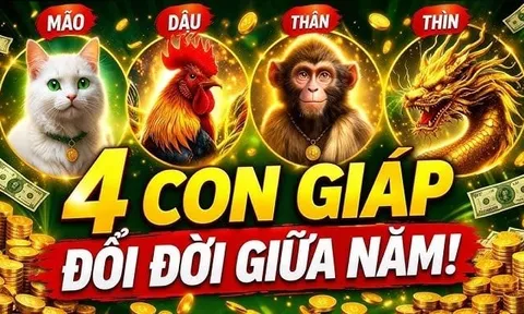 4 con giáp Đổi Đời giữa năm, Lộc Tiền Tài hưởng mãi không cạn