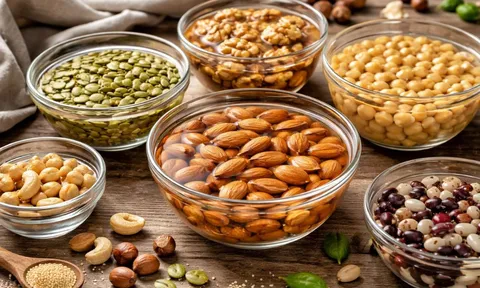 Vì sao nên ngâm các loại hạt trước khi chế biến? Tăng dưỡng chất, giảm hại cho sức khỏe