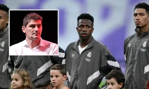 Casillas chỉ trích Vinicius vụ mắng Bellingham ngậm miệng