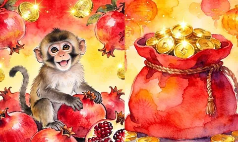 Mùng 2 đầu tháng, 3 tuổi thoát khỏi khó khăn, tháng 3 âm tài khoản nảy số liên tục